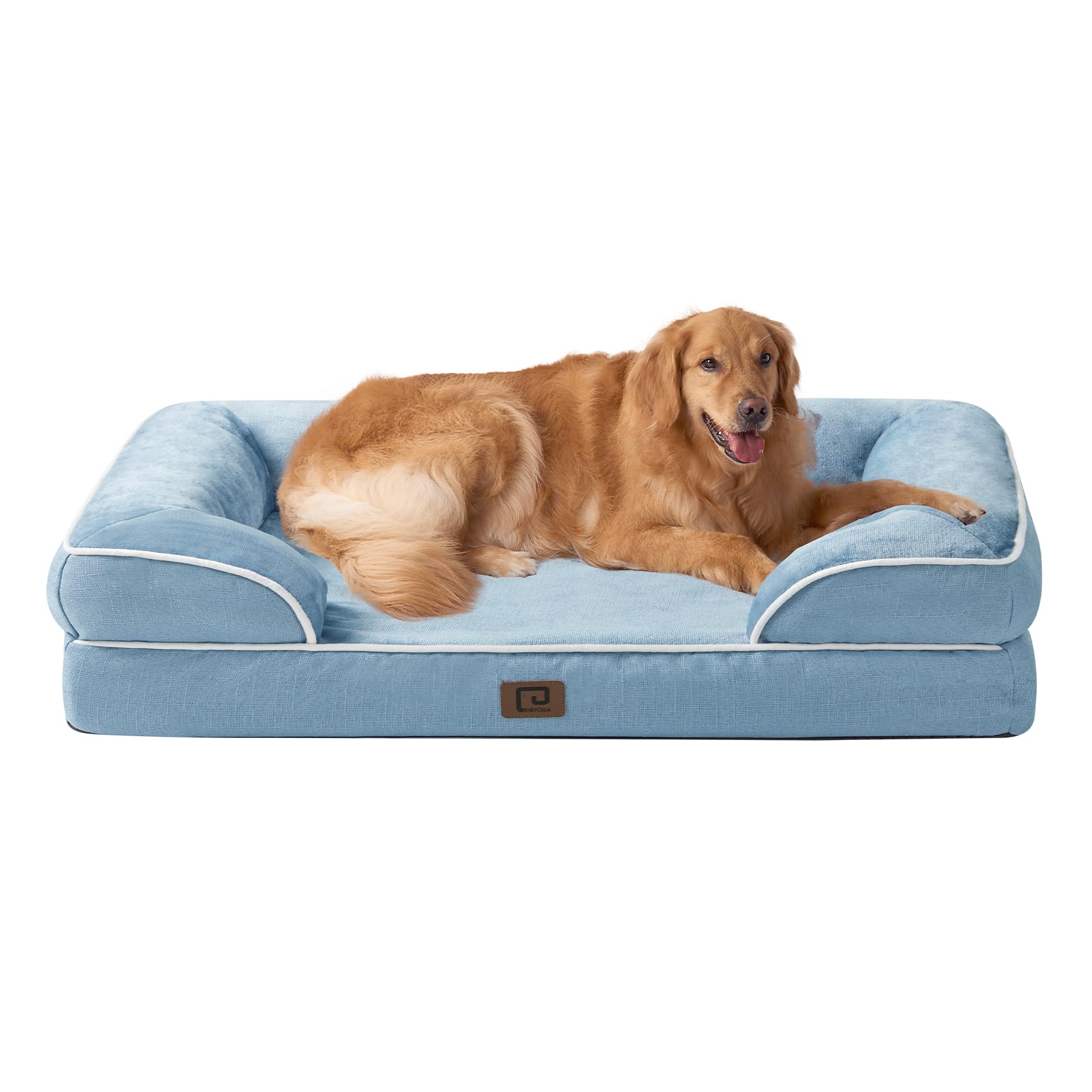Foto 2 pulgar | Cama Ortopédica Para Perros Eheyciga Memory Foam Xl Impermeable Azul - Venta Internacional.