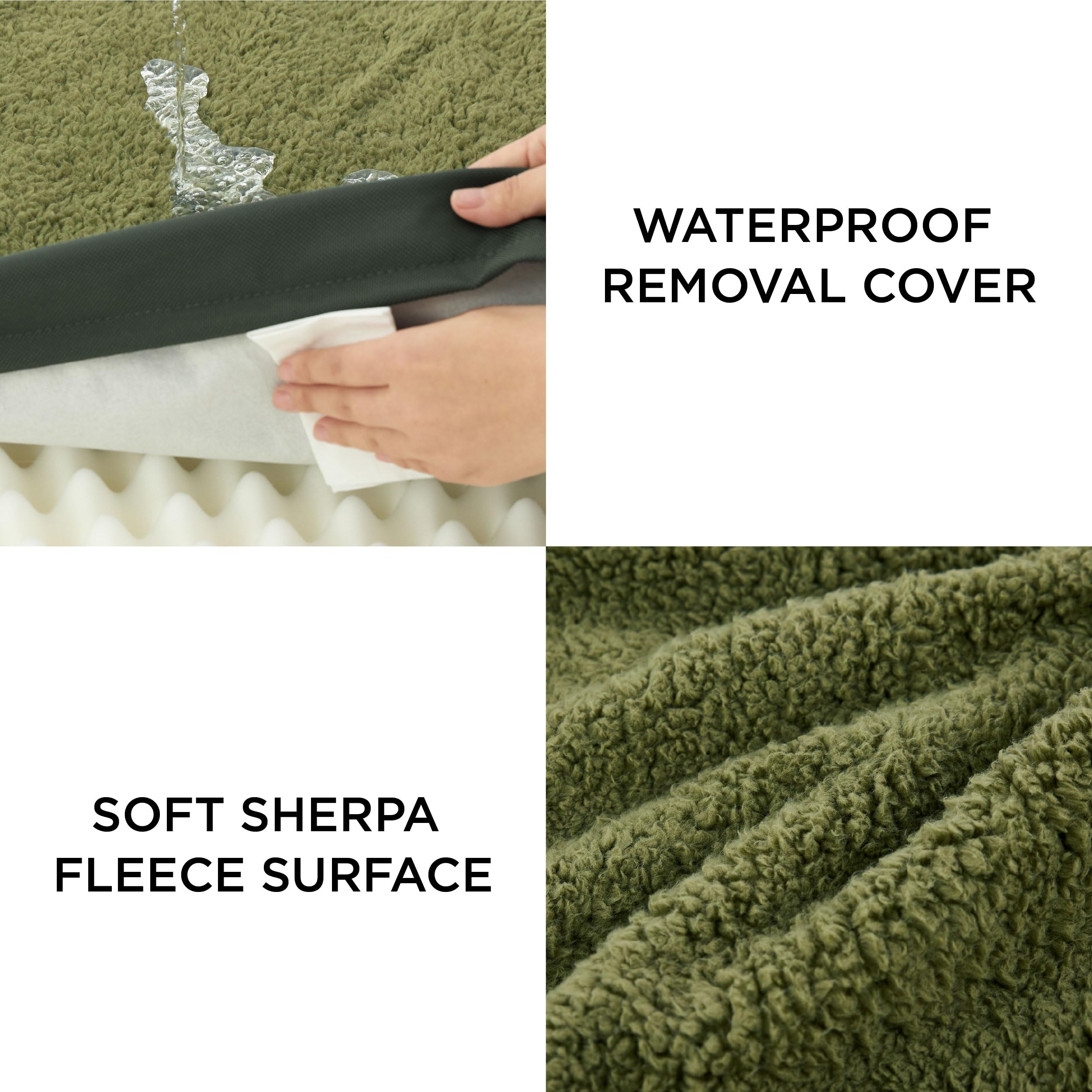 Foto 5 pulgar | Cama Ortopédica Impermeable Para Perros Grandes - Venta Internacional.