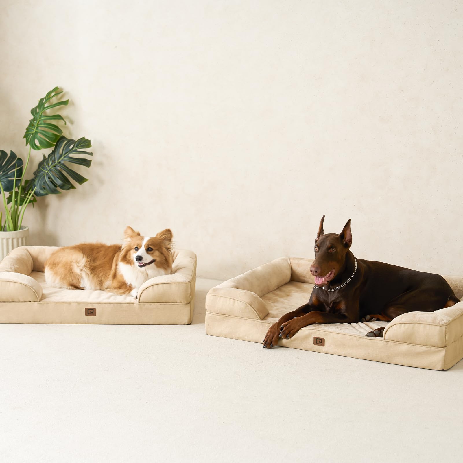 Foto 8 pulgar | Cama Para Perros Eheyciga, Ortopédica, Impermeable, De Espuma Viscoelástica, Color Gris - Venta Internacional.