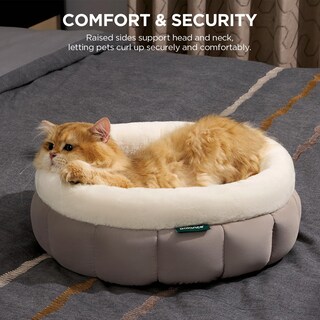Foto 2 | Cama Redonda Para Gatos Balance Con Forma De Rosquilla Para Gatos De Interior Y Perros Pequeños - Venta Internacional.