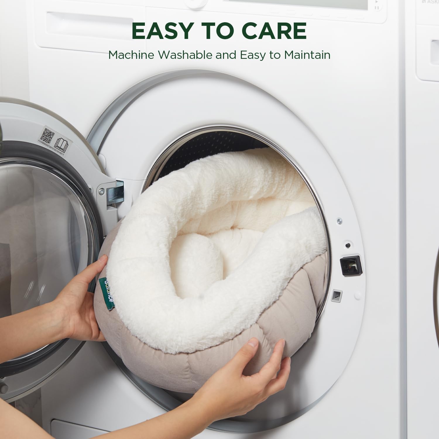 Foto 7 pulgar | Cama Redonda Para Gatos Balance Con Forma De Rosquilla Para Gatos De Interior Y Perros Pequeños - Venta Internacional.