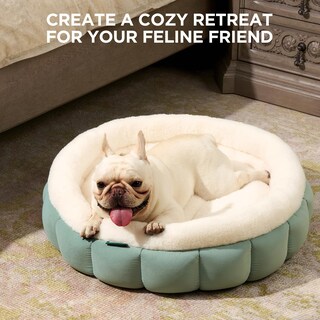 Foto 7 | Cama Redonda Para Gatos Balance Con Forma De Rosquilla Para Gatos De Interior Y Perros Pequeños - Venta Internacional.