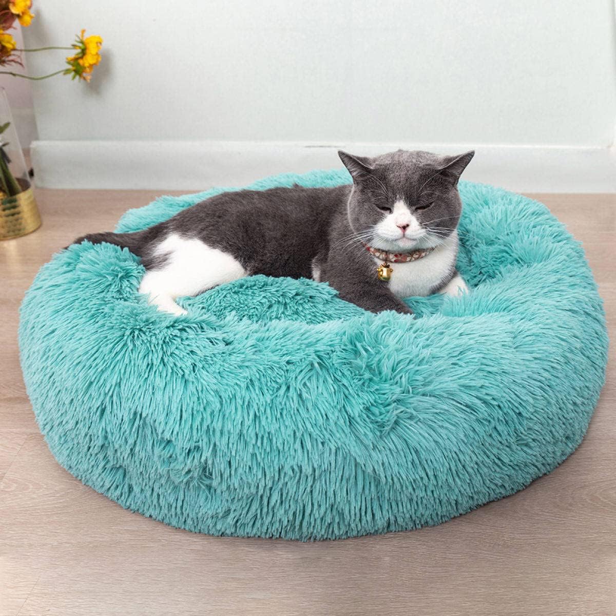 Foto 2 pulgar | Cama Para Mascotas, Lavable Para Gatos Y Perros, 50/60 Cm, De Felpa Esponjosa Y Antiansiedad - Venta Internacional.
