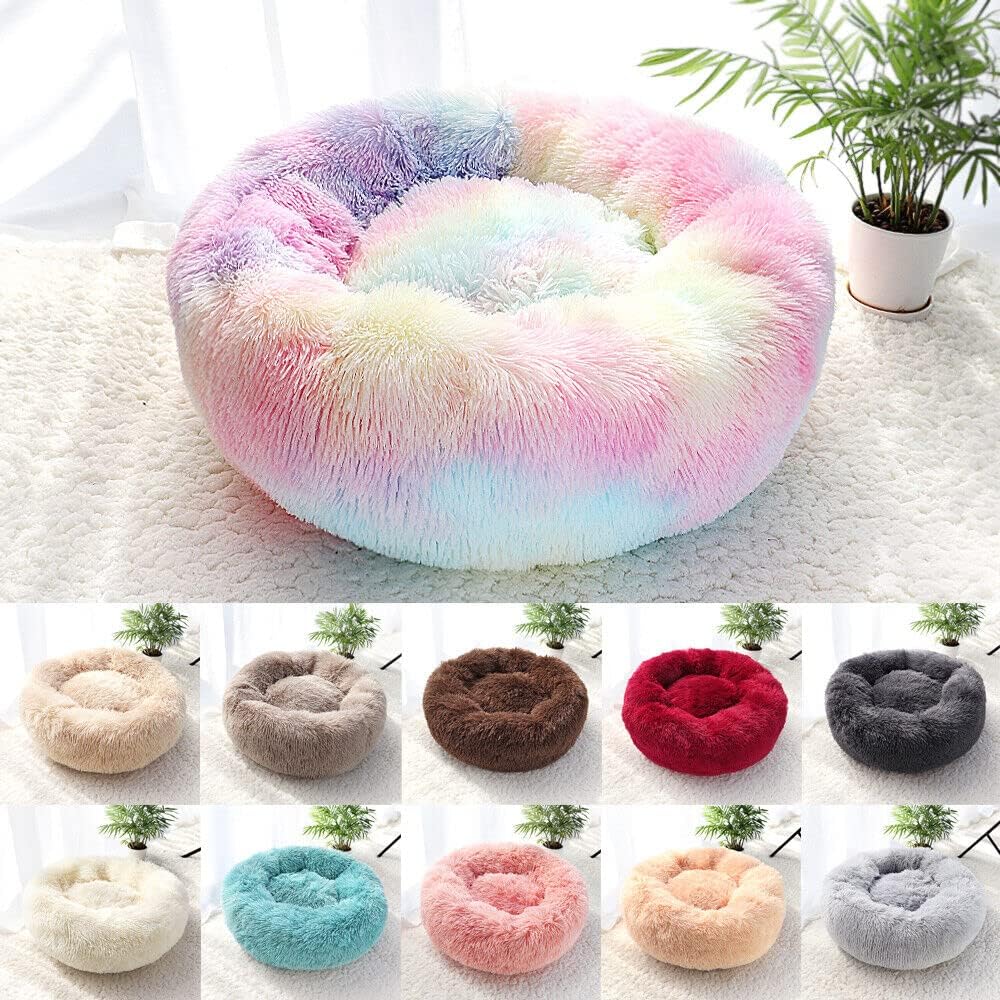 Foto 1 | Cama Redonda Para Mascotas, Lavable, Para Gatos De Interior Y Perros Pequeños - Venta Internacional.