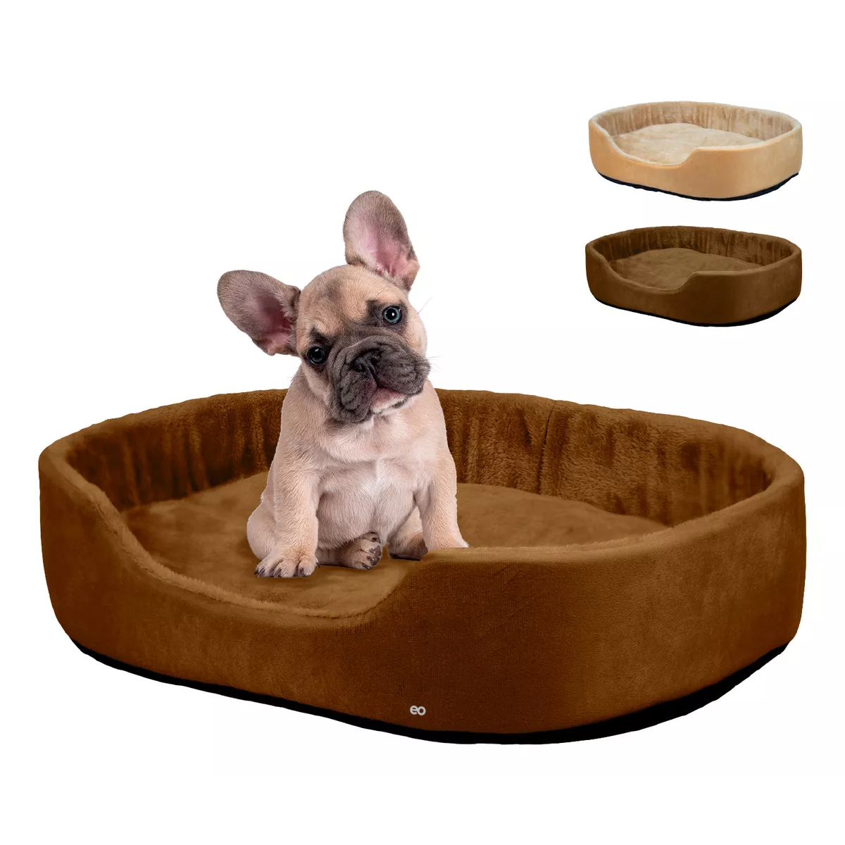 Cama Para Perro Mediana Eo Safe Imports Esi-18721 Cafe