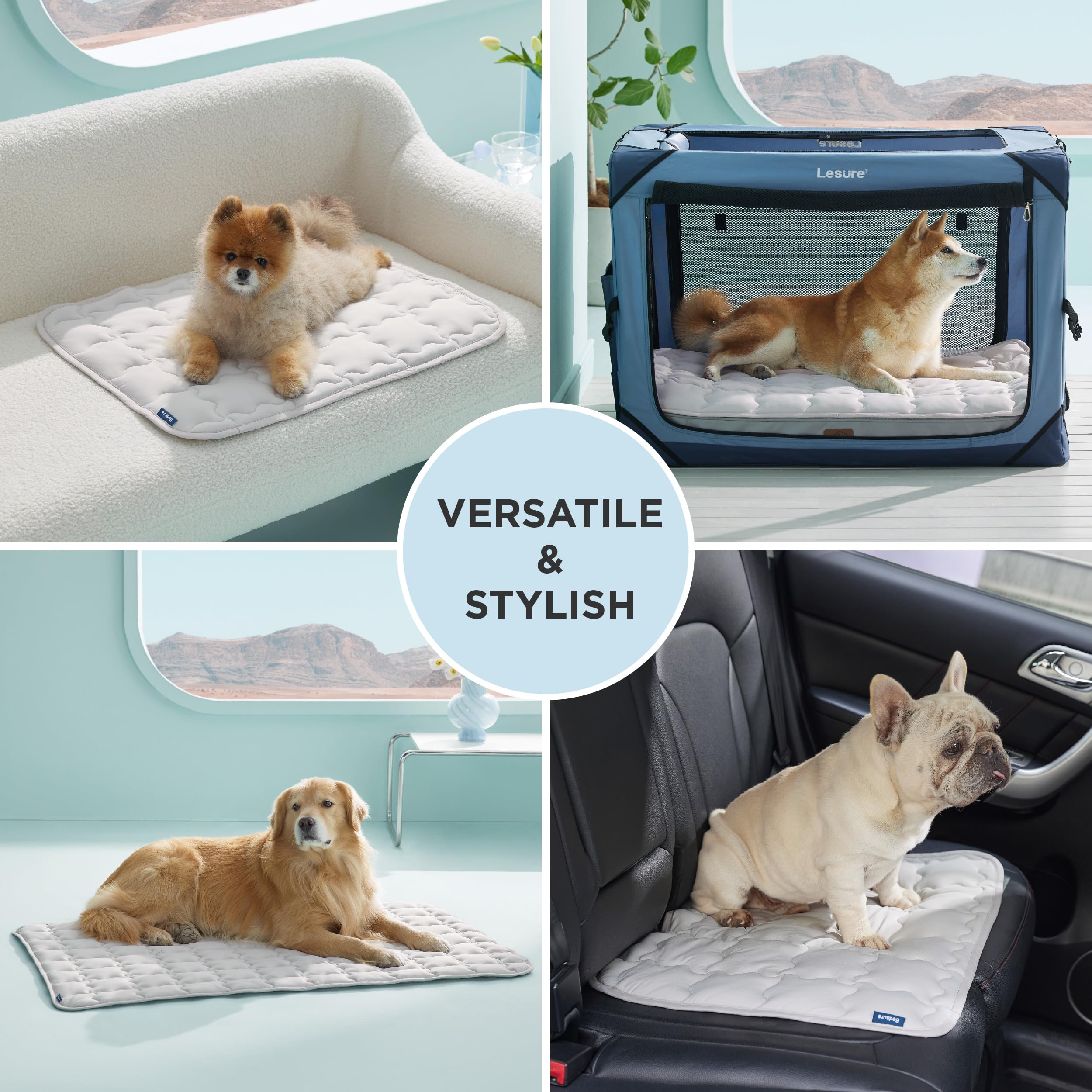 Foto 6 pulgar | Colcha Refrescante Para Perros Grandes, 41 X 28 Cm, Lavable - Venta Internacional.