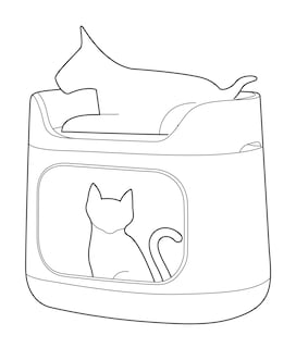 Foto 6 | Casa, Transportadora Y Camas (3 En 1) Para Mascotas Marca Curver