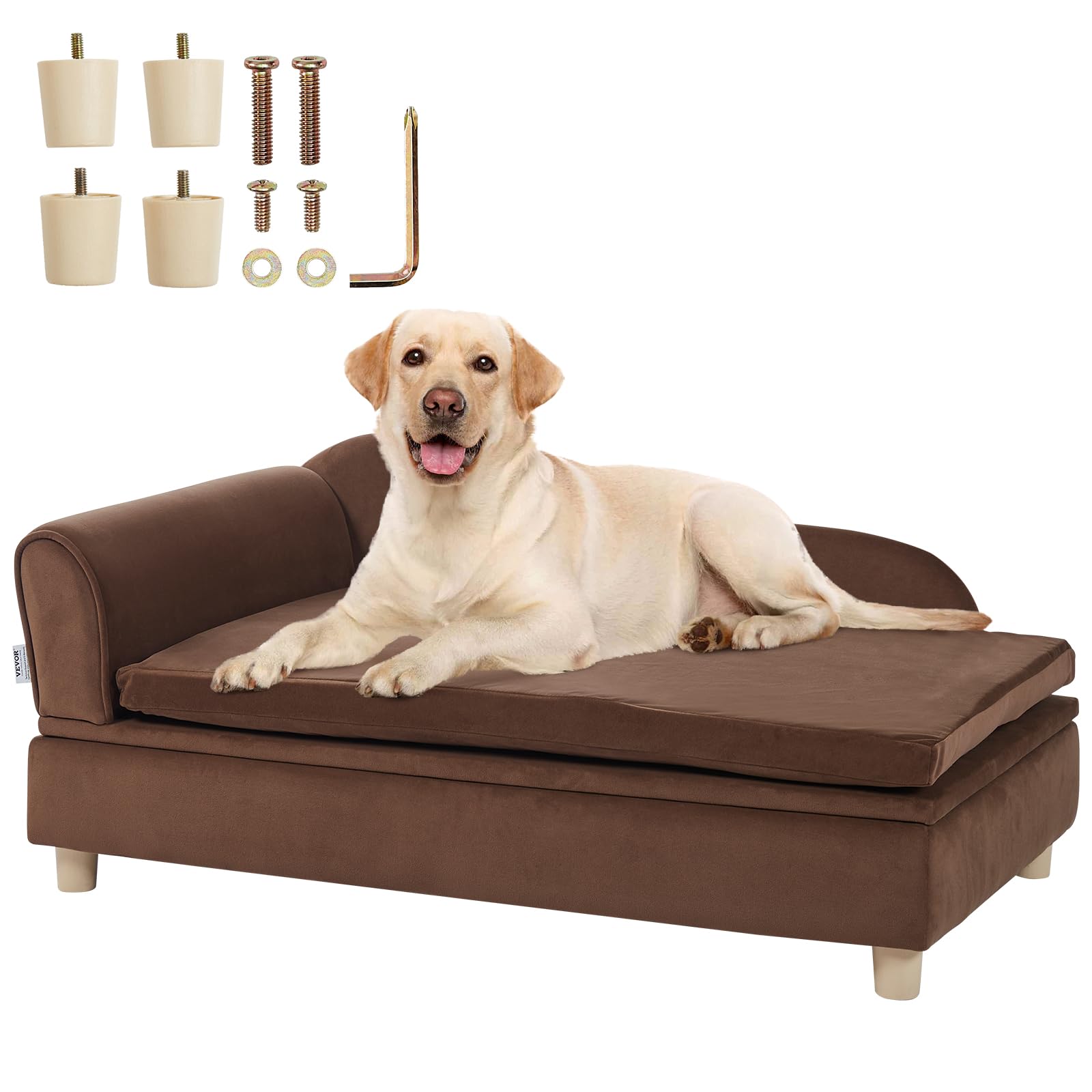 Foto 1 | Sofá Cama Vevor Para Mascotas, Tamaño Grande, Para Perros Y Gatos Pequeños, 27 Kg De Capacidad - Venta Internacional.