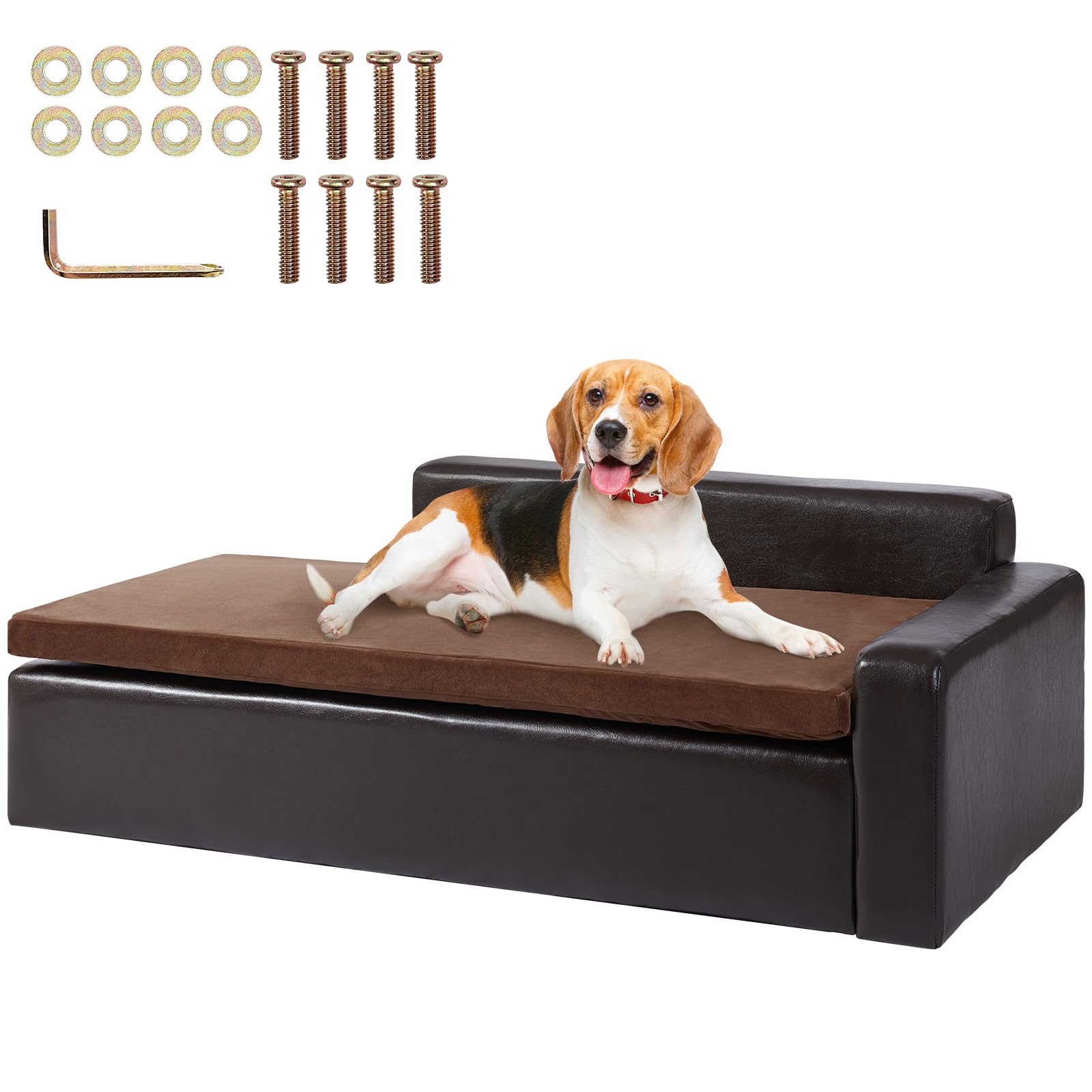 Sofá Y Silla De Piel Para Perros Y Gatos Pequeños Vevor - Venta Internacional.