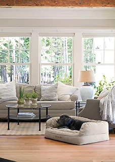 Foto 2 | Cama Para Perros Orvis Comfortfill-eco, Sofá Pequeño Jaspeado, Color Caqui - Venta Internacional.
