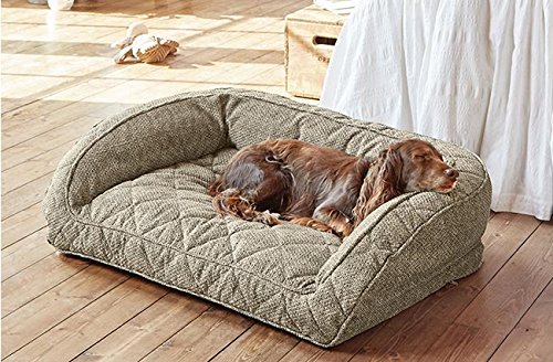 Foto 3 pulgar | Cama Para Perros Orvis Comfortfill-eco Bolster De Felpa Rectangular, Grande - Venta Internacional.