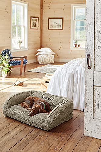 Foto 4 pulgar | Cama Para Perros Orvis Comfortfill-eco Bolster De Felpa Rectangular, Grande - Venta Internacional.