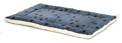 Foto 1 | Cama Para Mascotas Midwest Homes For Pets Reversible Con Estampado De Patas Azul/blanco - Venta Internacional.