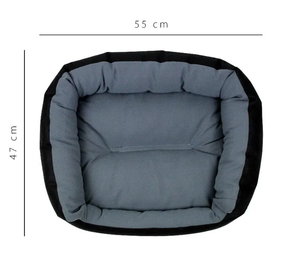 Foto 3 | Cama Para Perro Pets Apparel Negra / Gris Chica Resistente