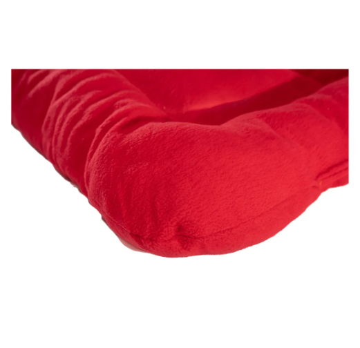Foto 4 pulgar | 2 Camas Para Mascota Rectangular Suave - Polar - Lavable (2) Rojo Rectangular Suave