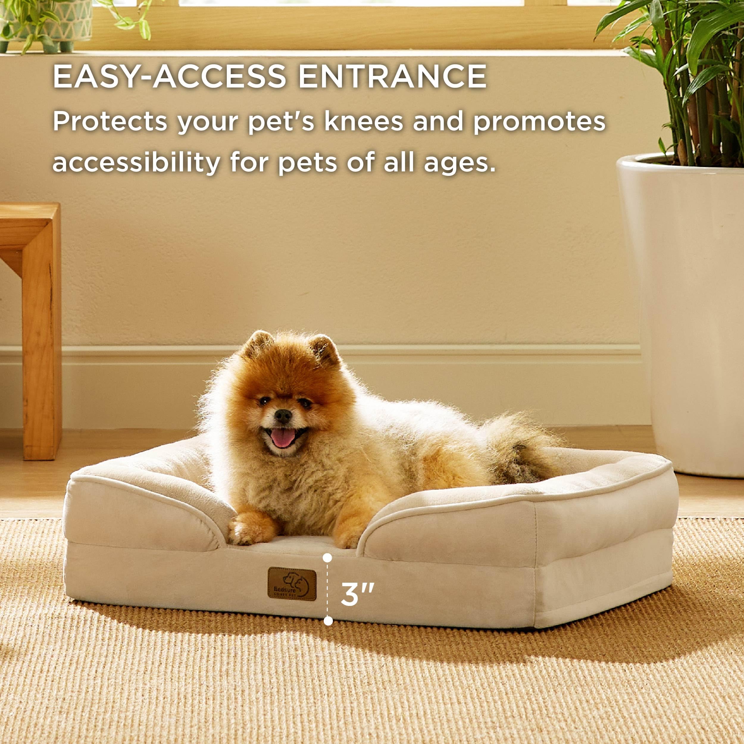 Foto 6 pulgar | Cama Ortopédica Para Perros Pequeños Bedsure, Sofá Cama Con Cojín Lavable Para Perros Pequeños, Sofá - Venta In