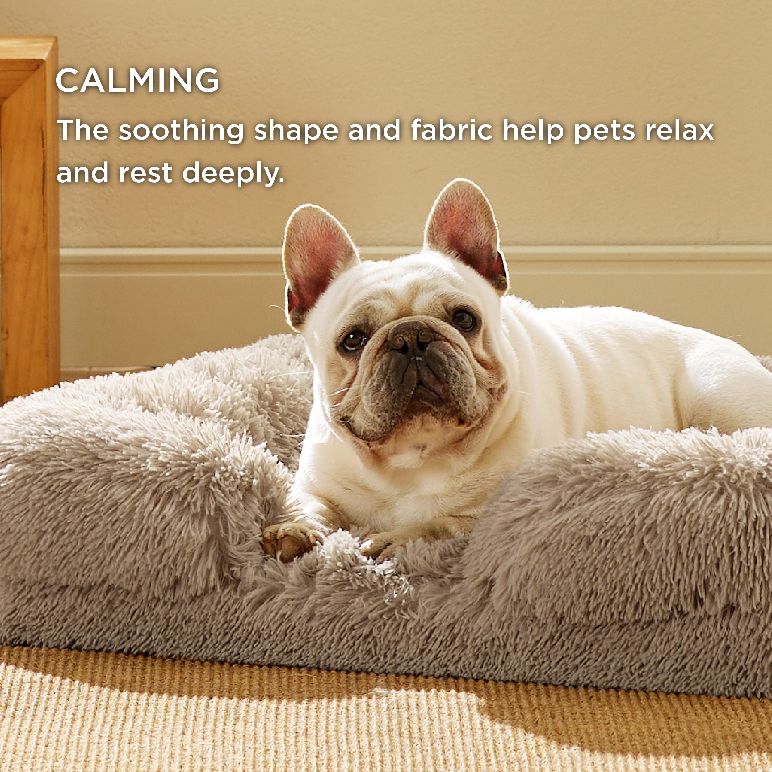 Foto 2 | Cama Ortopédica Bedsure Para Perros Medianos, Sofá Cama Para Perros, Calmante E Impermeable, Tamaño  - Venta Inter