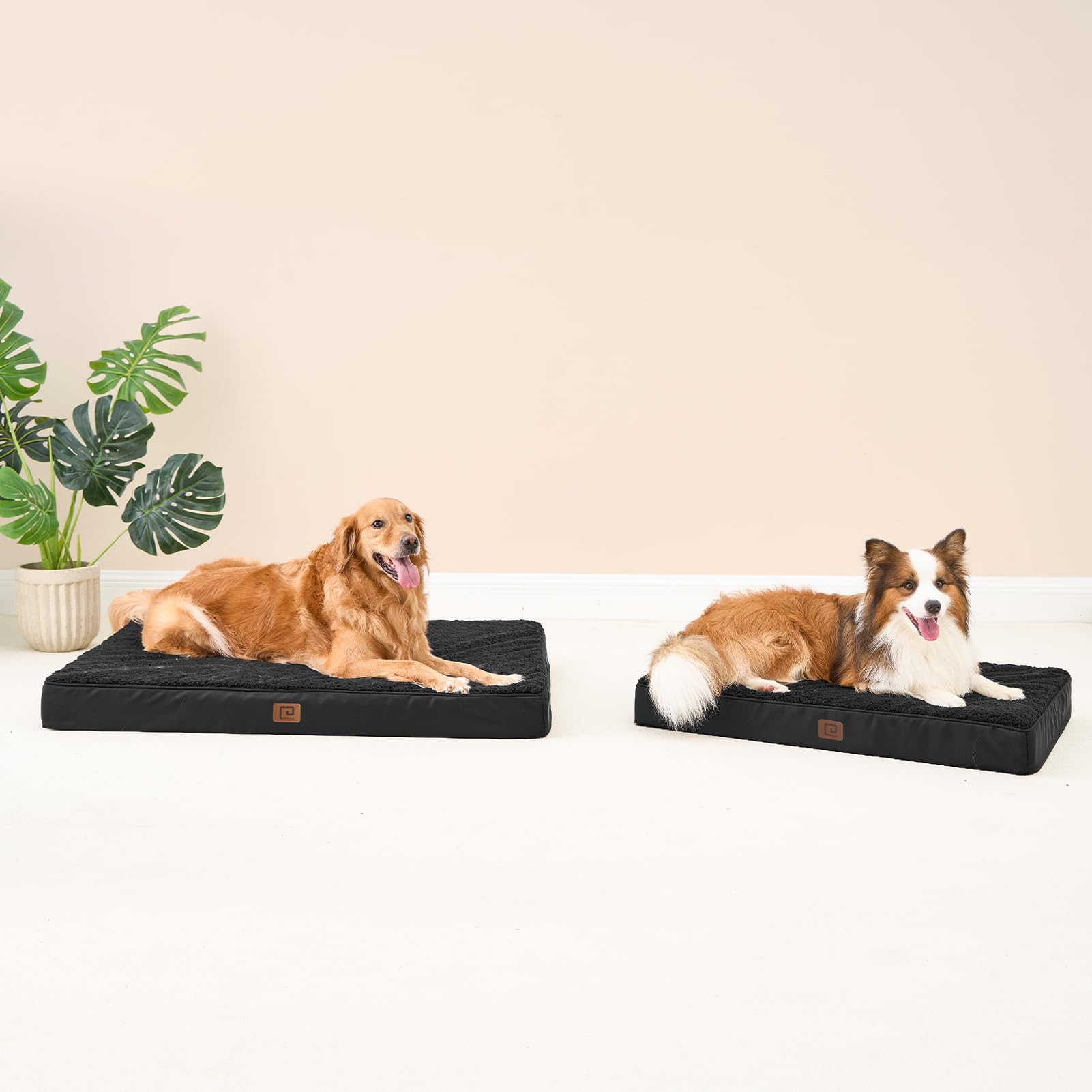Foto 6 | Cama Ortopédica Para Perros Eheyciga Xl Para Perros Extragrandes, Color Negro - Venta Internacional.