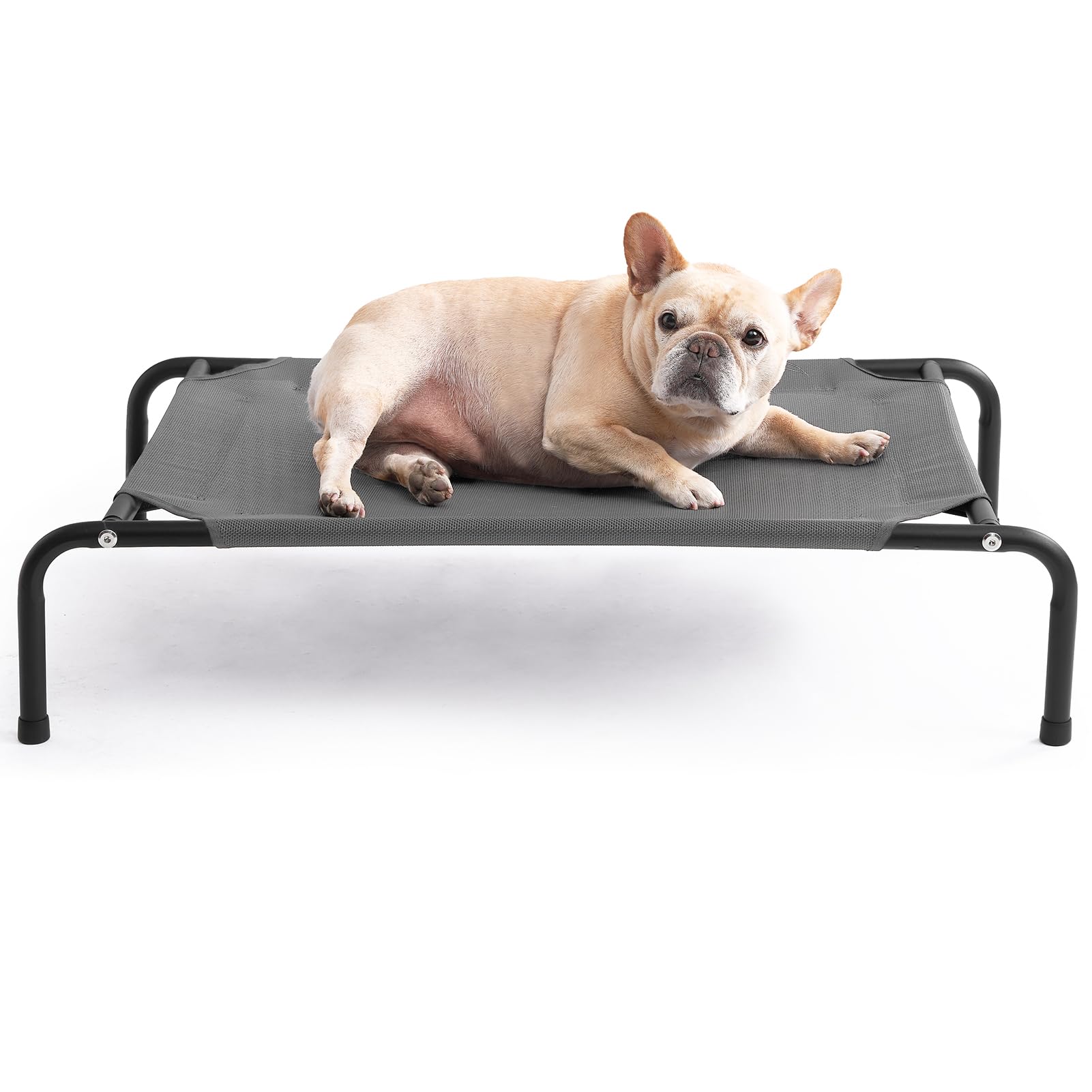 Cuna Elevada Para Perros Eheyciga, Tamaño Mediano, Con Malla De Refrigeración - Venta Internacional.