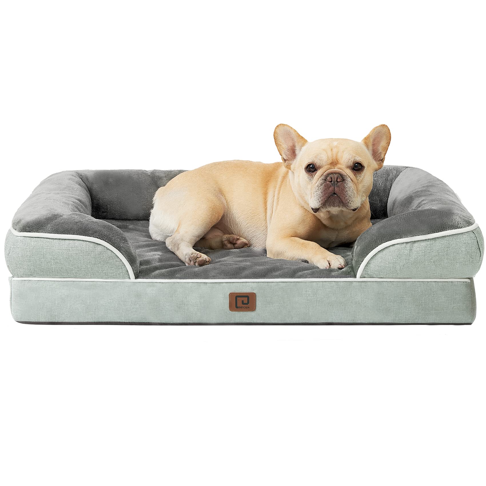 Cama Para Perros Eheyciga, Ortopédica, Impermeable, De Espuma Viscoelástica Para Tamaño Mediano - Venta Internacional.