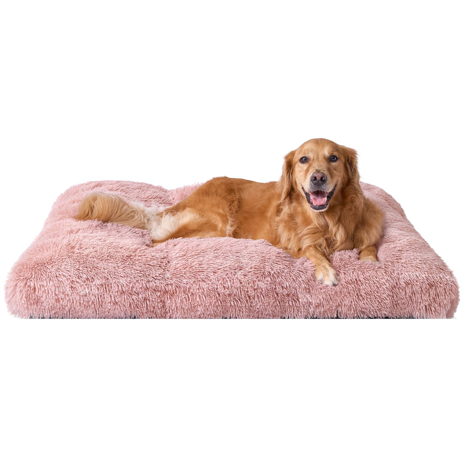 Jaula Para Perros Eheyciga Fluffy Para Perros Extra Grandes, Color Rosa - Venta Internacional.