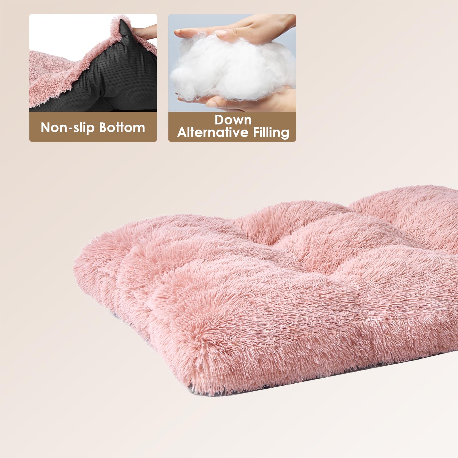 Foto 5 pulgar | Jaula Para Perros Eheyciga Fluffy Para Perros Extra Grandes, Color Rosa - Venta Internacional.