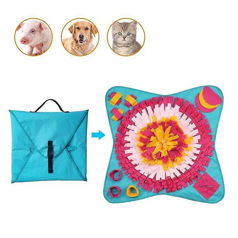 Foto 5 pulgar | Pet Snuffle Mat Huoguo, Juguetes Para Perros Que Alivian El Estrés Y Se Alimentan Lentamente - Venta Internacional.