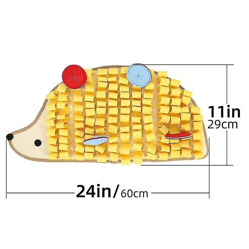 Foto 6 pulgar | Alfombrilla Snuffle Para Perros Con Forma De Erizo Pequeño Huoguo - Venta Internacional.