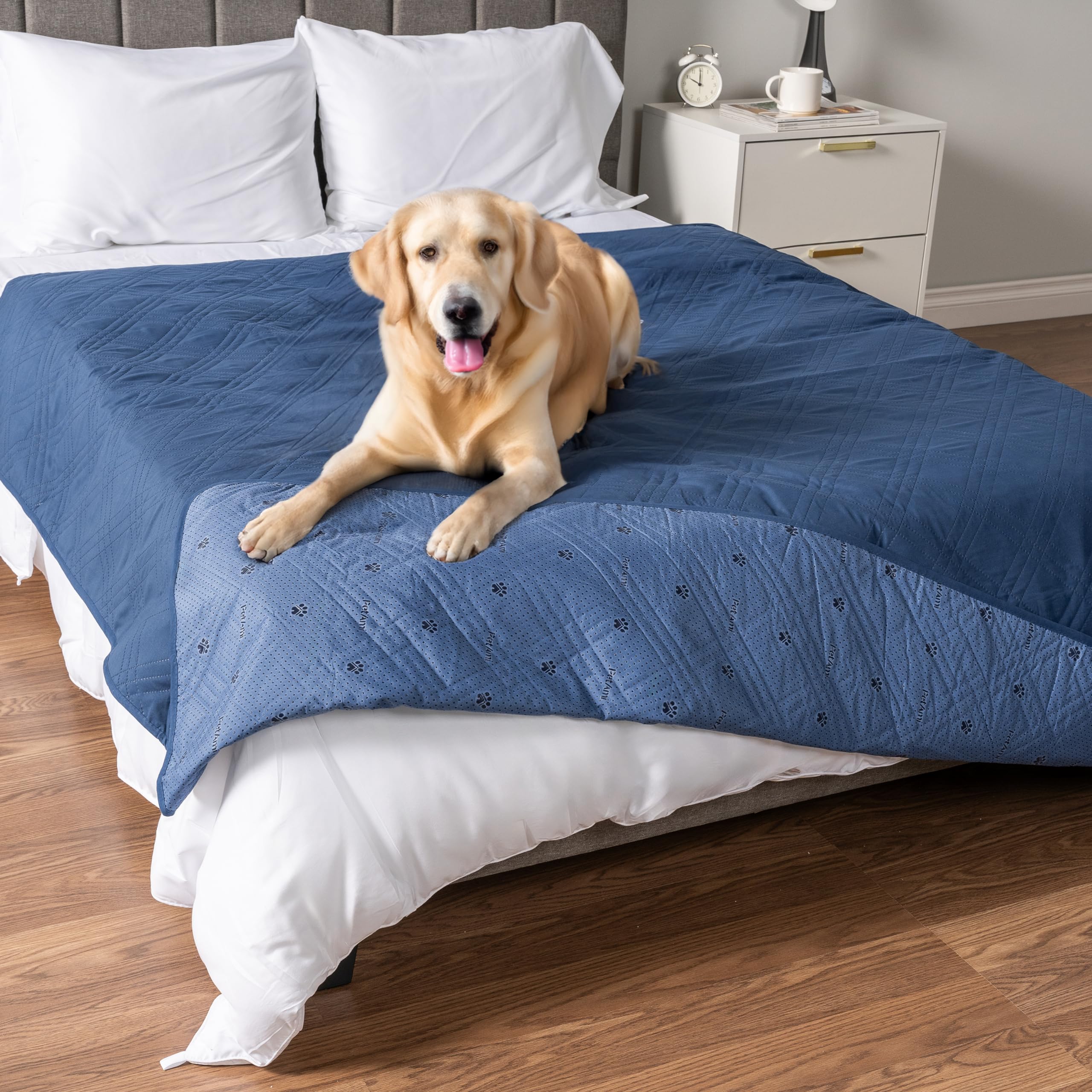 Foto 2 pulgar | Funda De Cama Impermeable Para Perros Petami 102x82 Azul - Venta Internacional.
