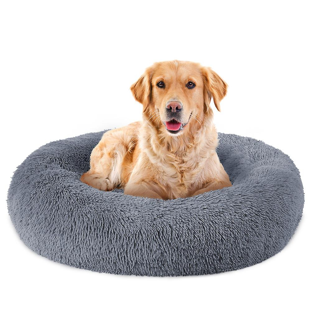 Foto 2 pulgar | Cama Relajante Para Perros Grandes, 80 Cm, Con Forma De Donuts, Sanlin Bea - Venta Internacional.