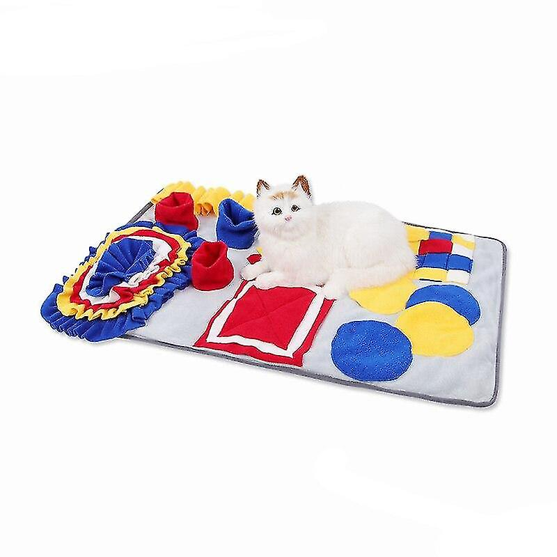 Foto 3 pulgar | Alfombrilla Para Gatos Pet Snuffle Mat, Alfombrilla De Alimentación Para Perros Huoguo - Venta Internacional.