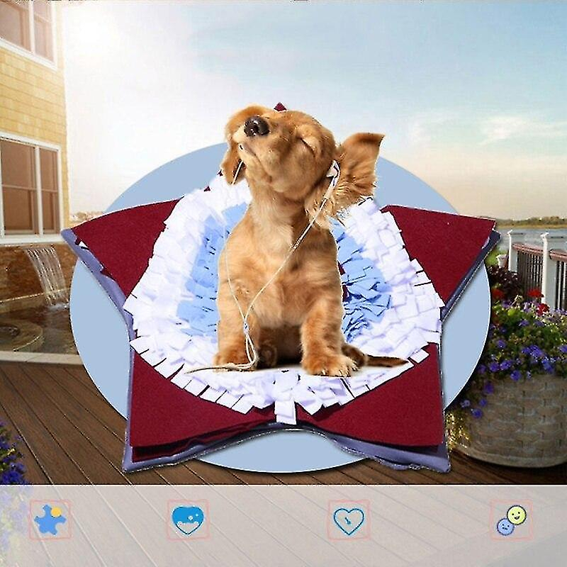 Foto 3 | Alfombrillas Snuffle Mat Para Mascotas Huoguo Para Cajas De Arena Para Gatos - Venta Internacional.