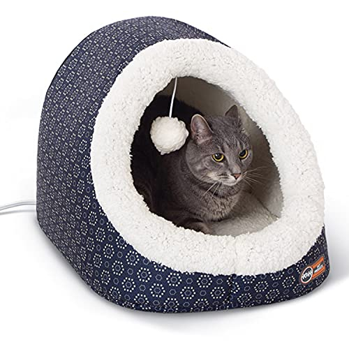 Foto 1 | Cama Para Gatos K&h Pet Products Thermo-pet Cave Heated Navy - Venta Internacional.