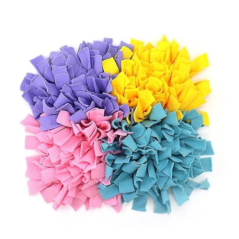 Foto 2 | Alfombrilla Para Mascotas Huoguo, Tela De Colores Contrastantes, Con Tiras Cuadradas - Venta Internacional.