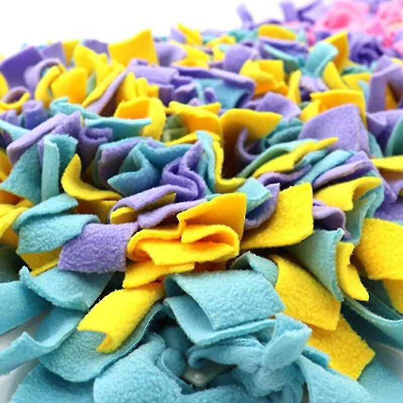Foto 4 pulgar | Alfombrilla Para Mascotas Huoguo, Tela De Colores Contrastantes, Con Tiras Cuadradas - Venta Internacional.