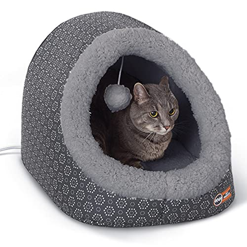 Foto 2 pulgar | Cama Para Gatos K&h Pet Products Thermo-pet Cave Heated Grey - Venta Internacional.