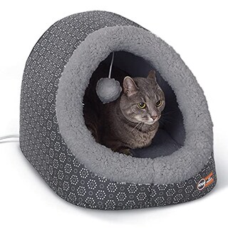 Foto 1 | Cama Para Gatos K&h Pet Products Thermo-pet Cave Heated Grey - Venta Internacional.