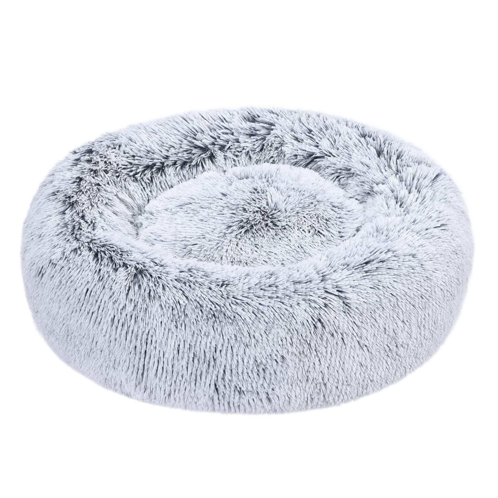 Foto 2 pulgar | Cama Para Mascotas Amazon Basics Donut De Piel Sintética Para Perro, Color Gris, 58 X 58 Cm - Venta Internacional.