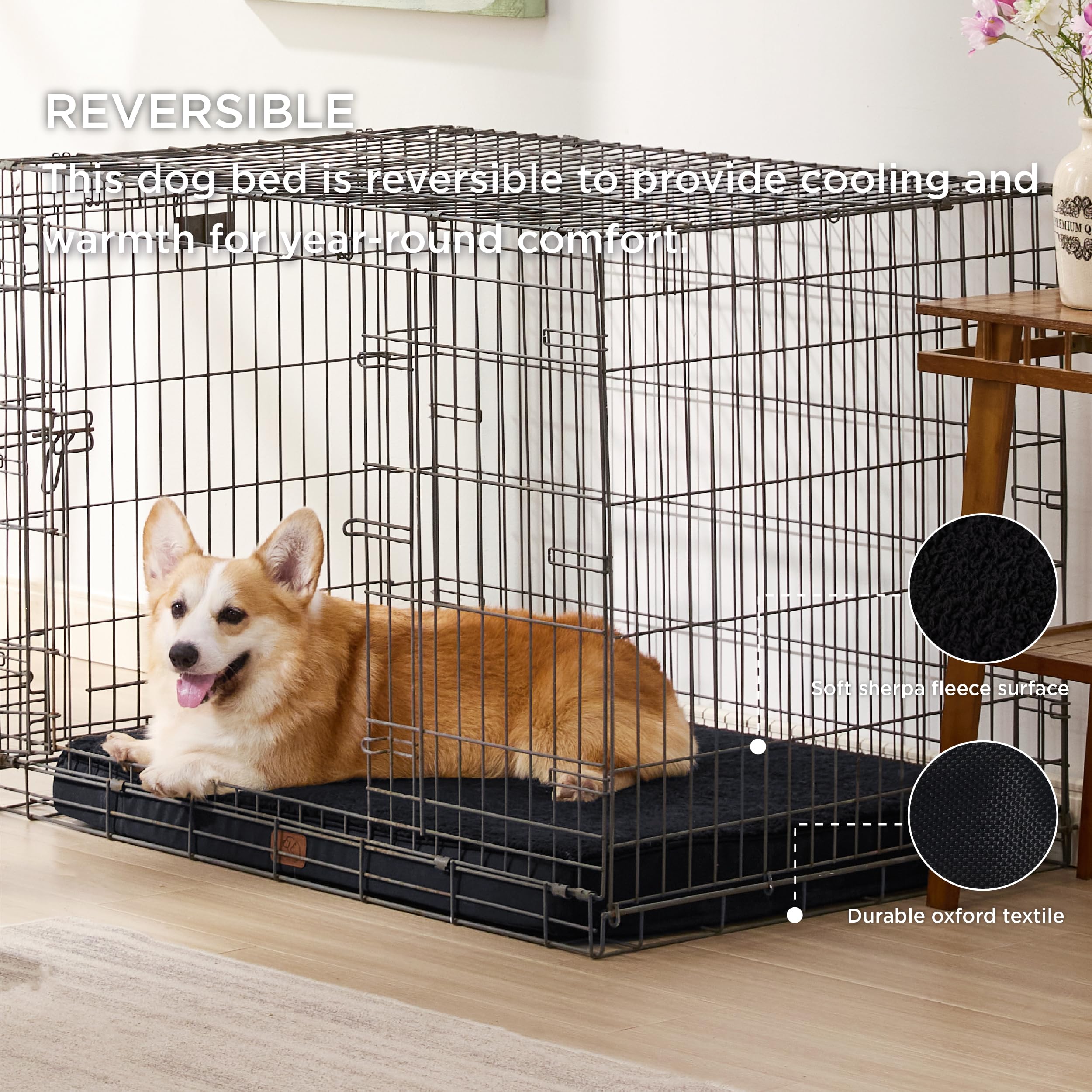 Foto 3 pulgar | Cama Ortopédica Para Perros, Impermeable, Para Jaulas Grandes - Venta Internacional.