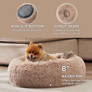 Foto 3 | Cama Para Perros Bedsure Calming Donut, Lavable Para Perros Pequeños Y Medianos - Venta Internacional.