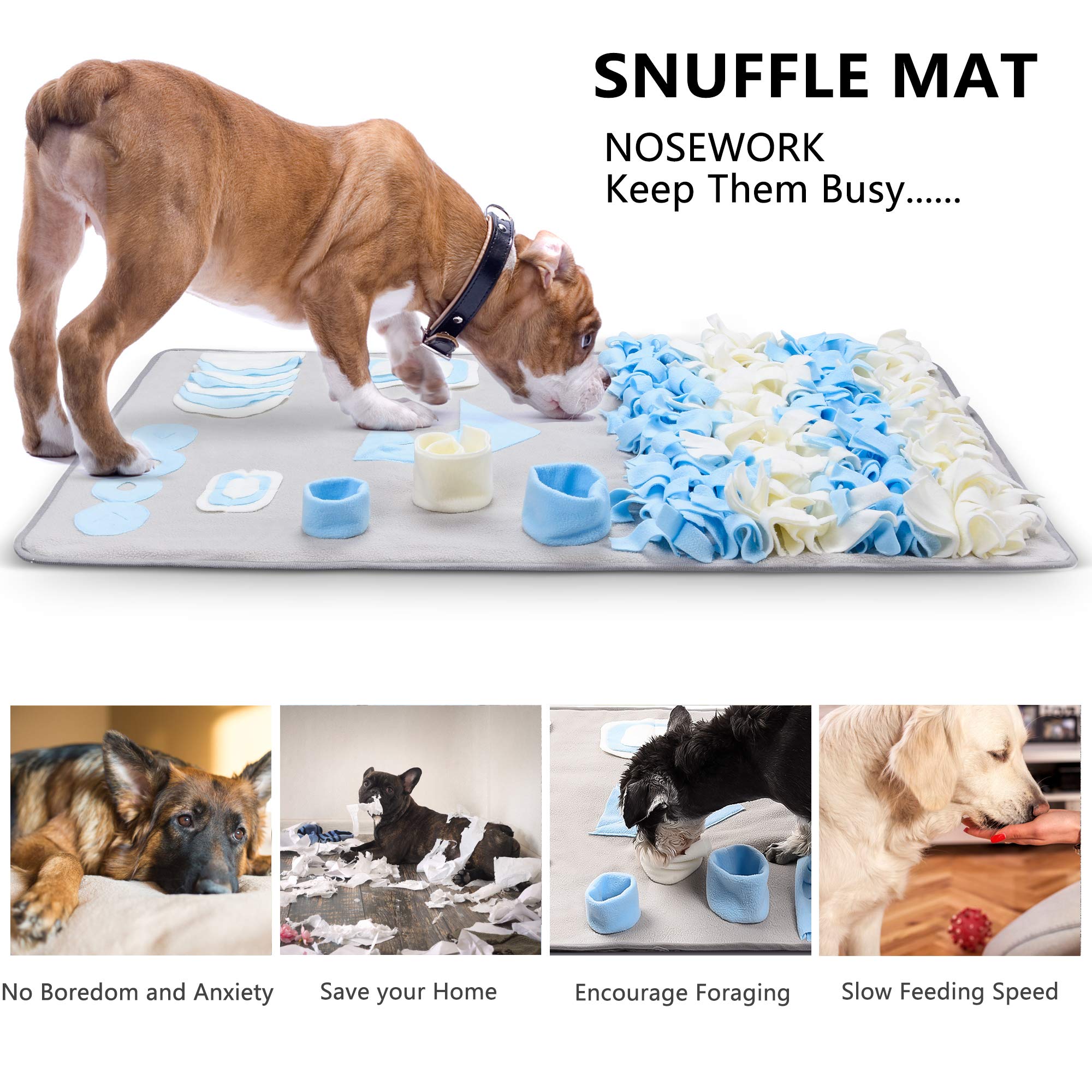 Foto 2 | Snuffle Mat Fida Dog Para Razas Pequeñas, Medianas Y Grandes, 24 X 40 Cm - Venta Internacional.