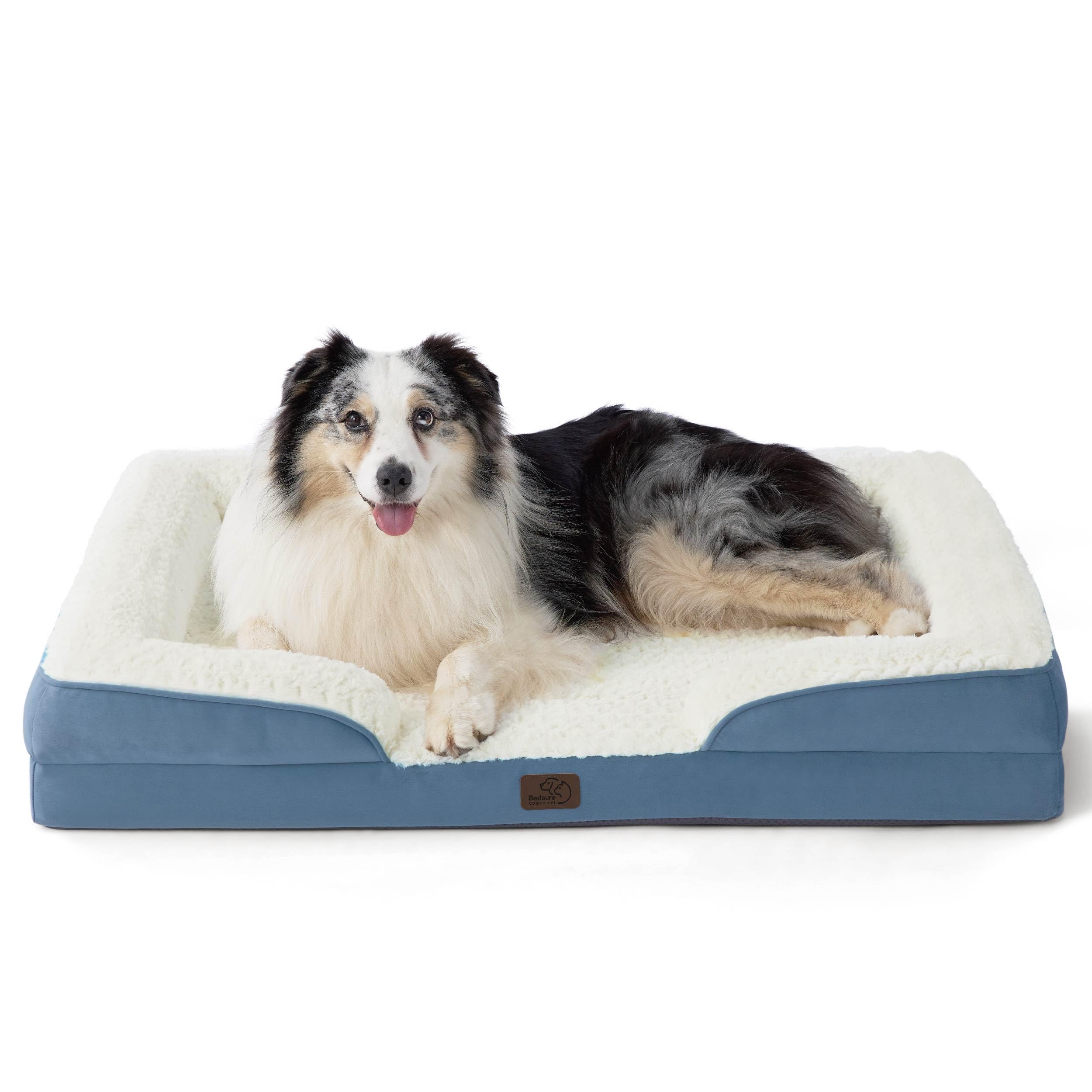 Foto 1 | Cama Ortopédica Para Perros Extragrandes, De Mezclilla Desteñida - Venta Internacional.