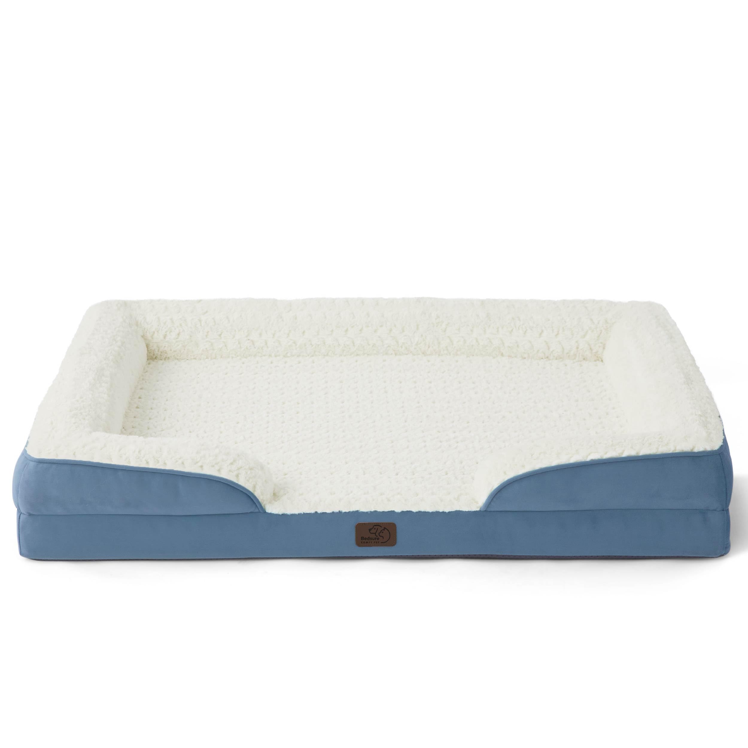 Foto 7 pulgar | Cama Ortopédica Para Perros Extragrandes, De Mezclilla Desteñida - Venta Internacional.
