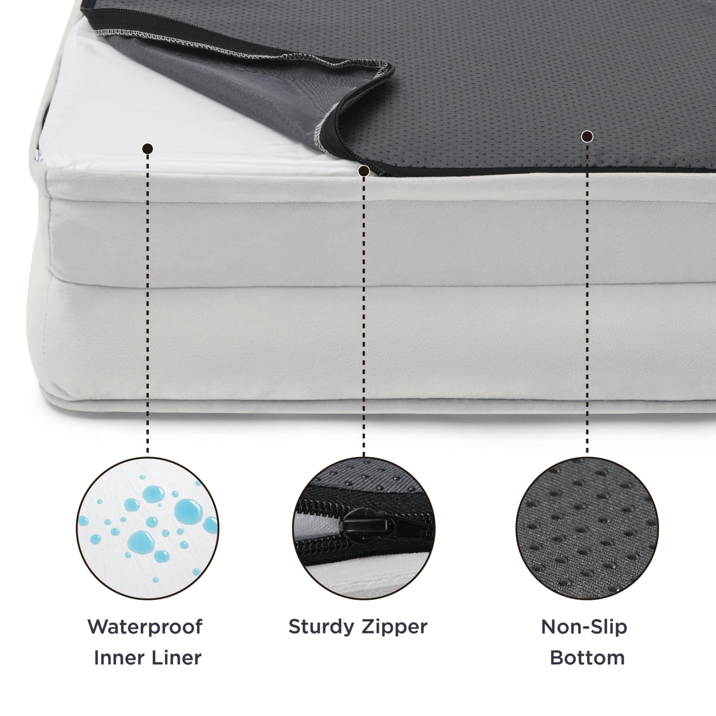 Foto 3 | Cama Ortopédica Para Perros, Impermeable, Para Perros Medianos - Venta Internacional.