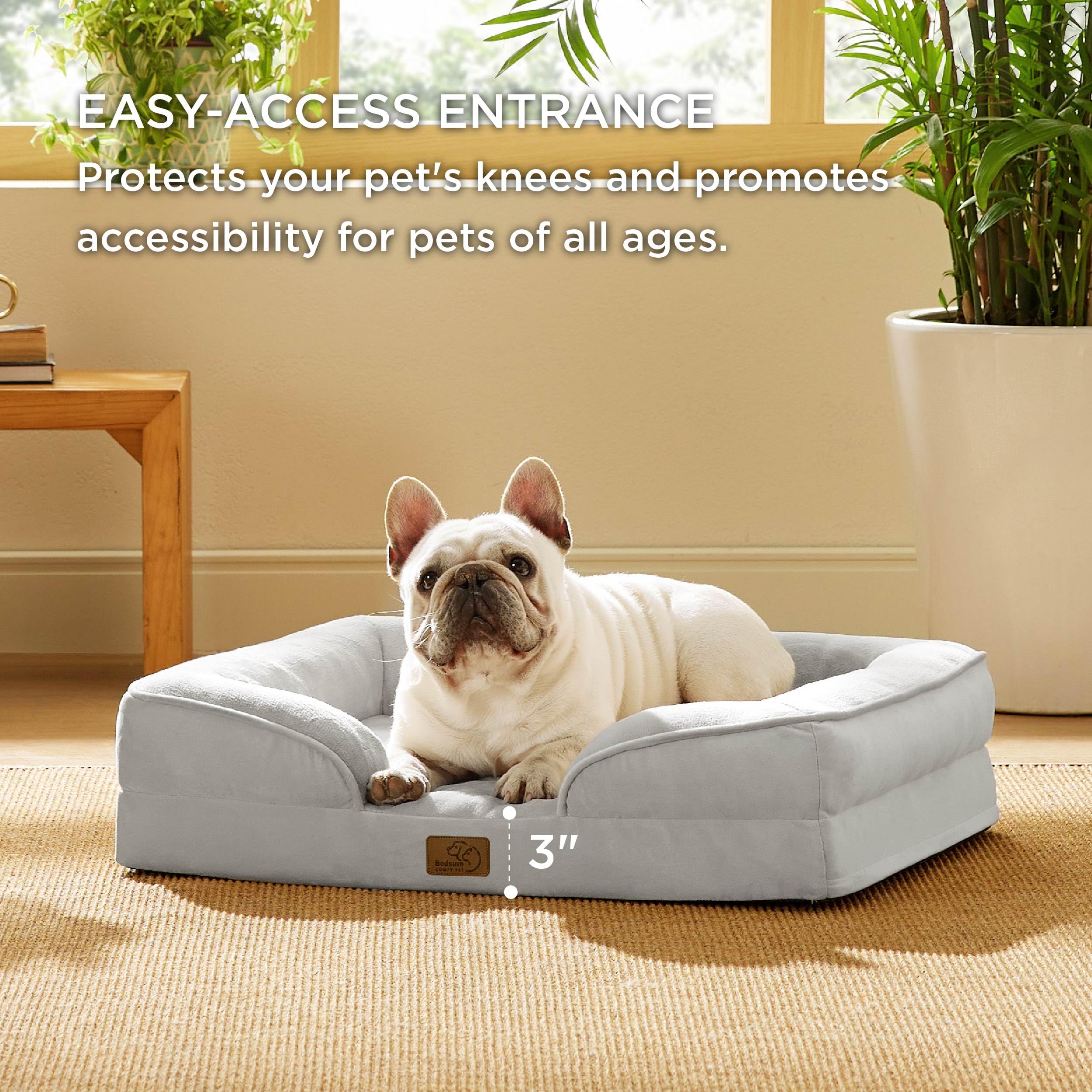 Foto 6 pulgar | Cama Ortopédica Para Perros, Impermeable, Para Perros Medianos - Venta Internacional.