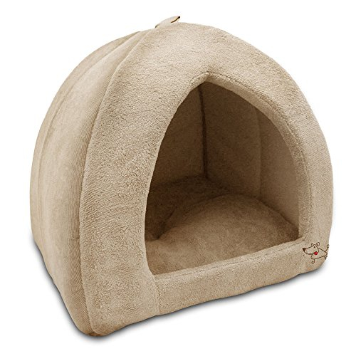 Foto 2 pulgar | Cama Blanda Para Perros Y Gatos Para Mascotas Best Pet Supplies, Color Canela - Venta Internacional.