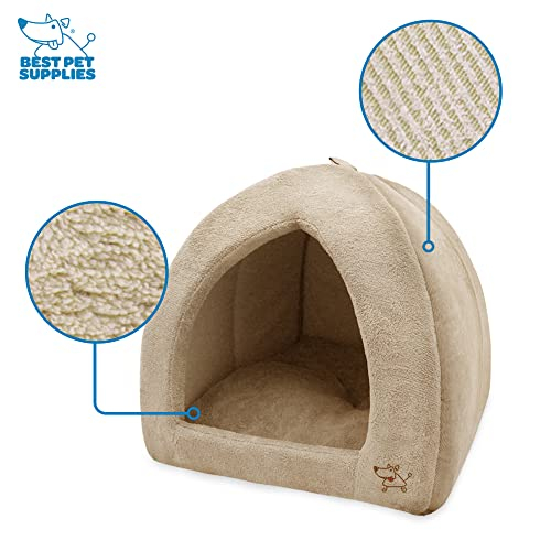 Foto 3 pulgar | Cama Blanda Para Perros Y Gatos Para Mascotas Best Pet Supplies, Color Canela - Venta Internacional.