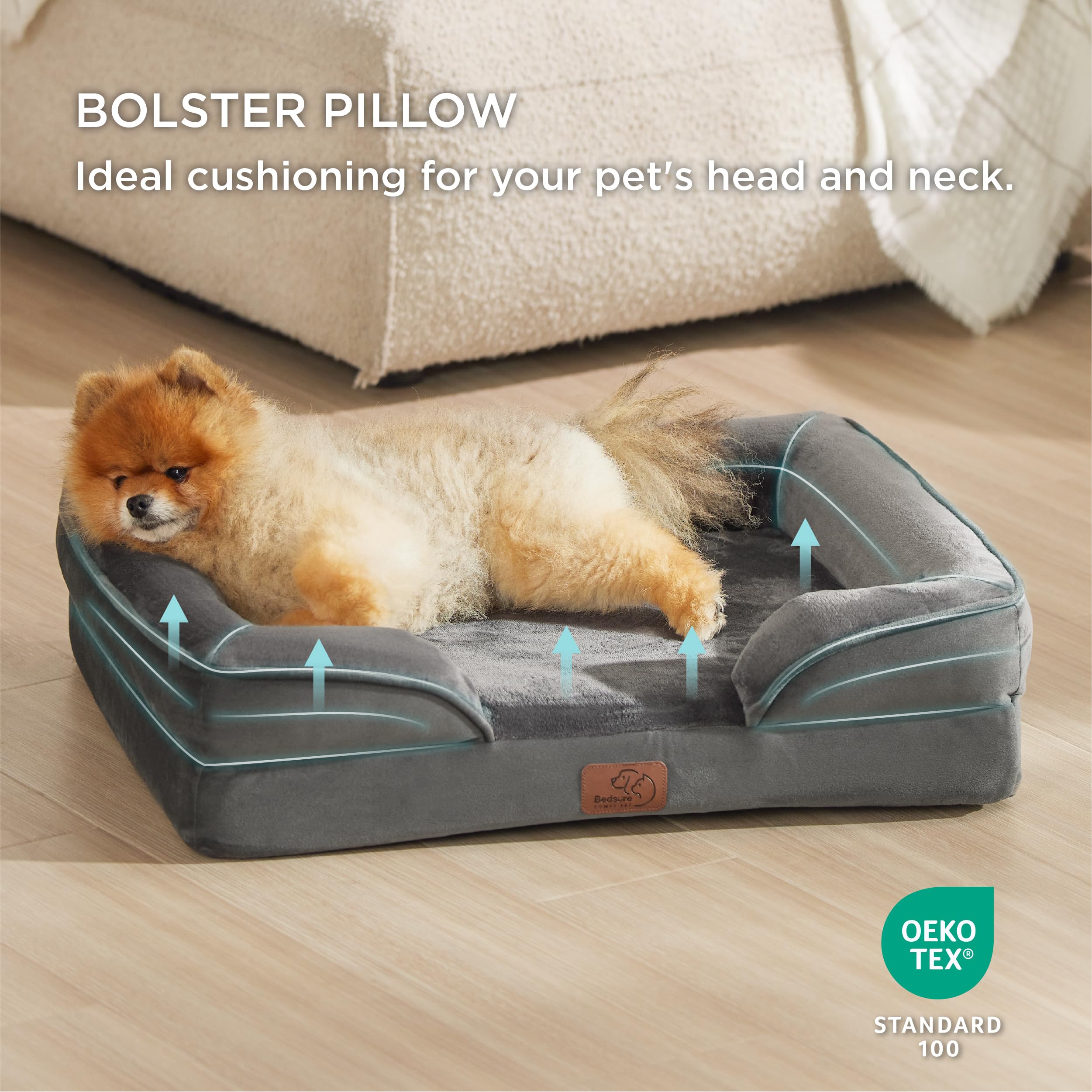 Foto 5 pulgar | Cama Ortopédica Para Perros, Pequeña, Lavable Con Forro Impermeable - Venta Internacional.