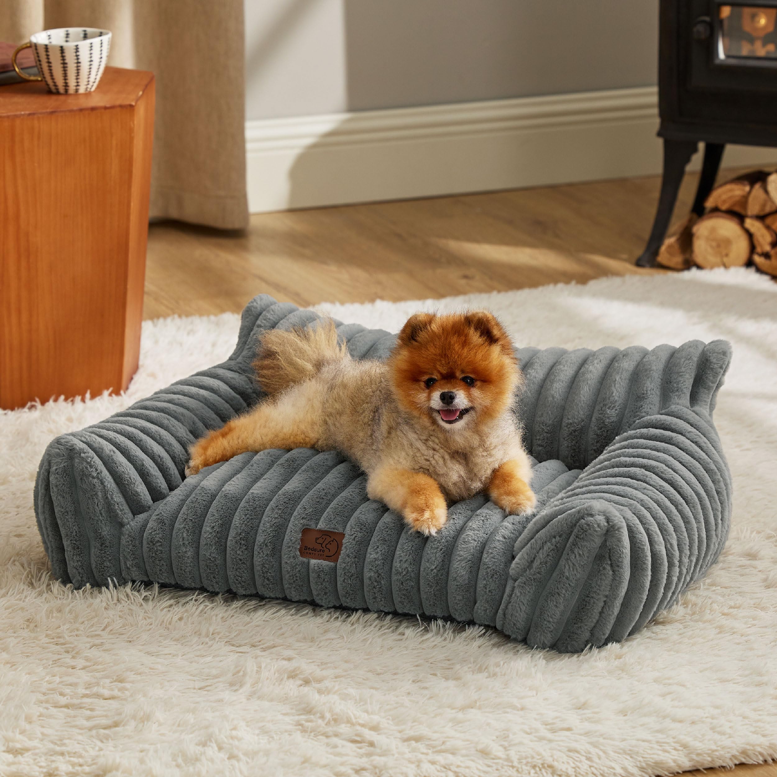 Foto 2 pulgar | Sofá Para Mascotas Bedsure, Bonito Sofá Para Mascotas Con Suave Forro Polar - Venta Internacional.