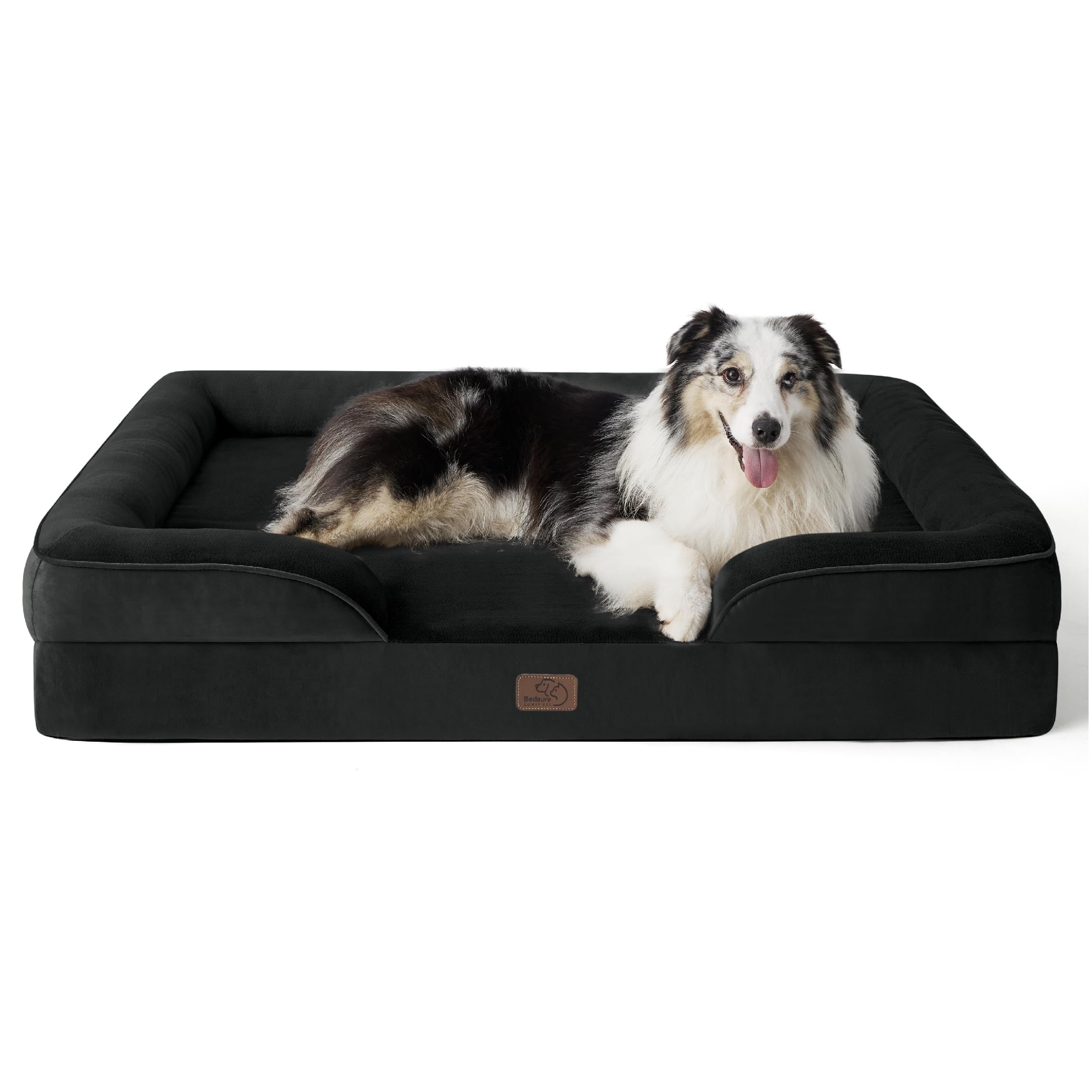 Foto 2 pulgar | Cama Para Perros Bedsure Orthopedic Xl Para Perros Extragrandes, Color Negro - Venta Internacional.